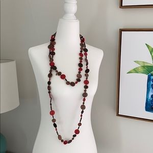 Multiple ways to wear necklace